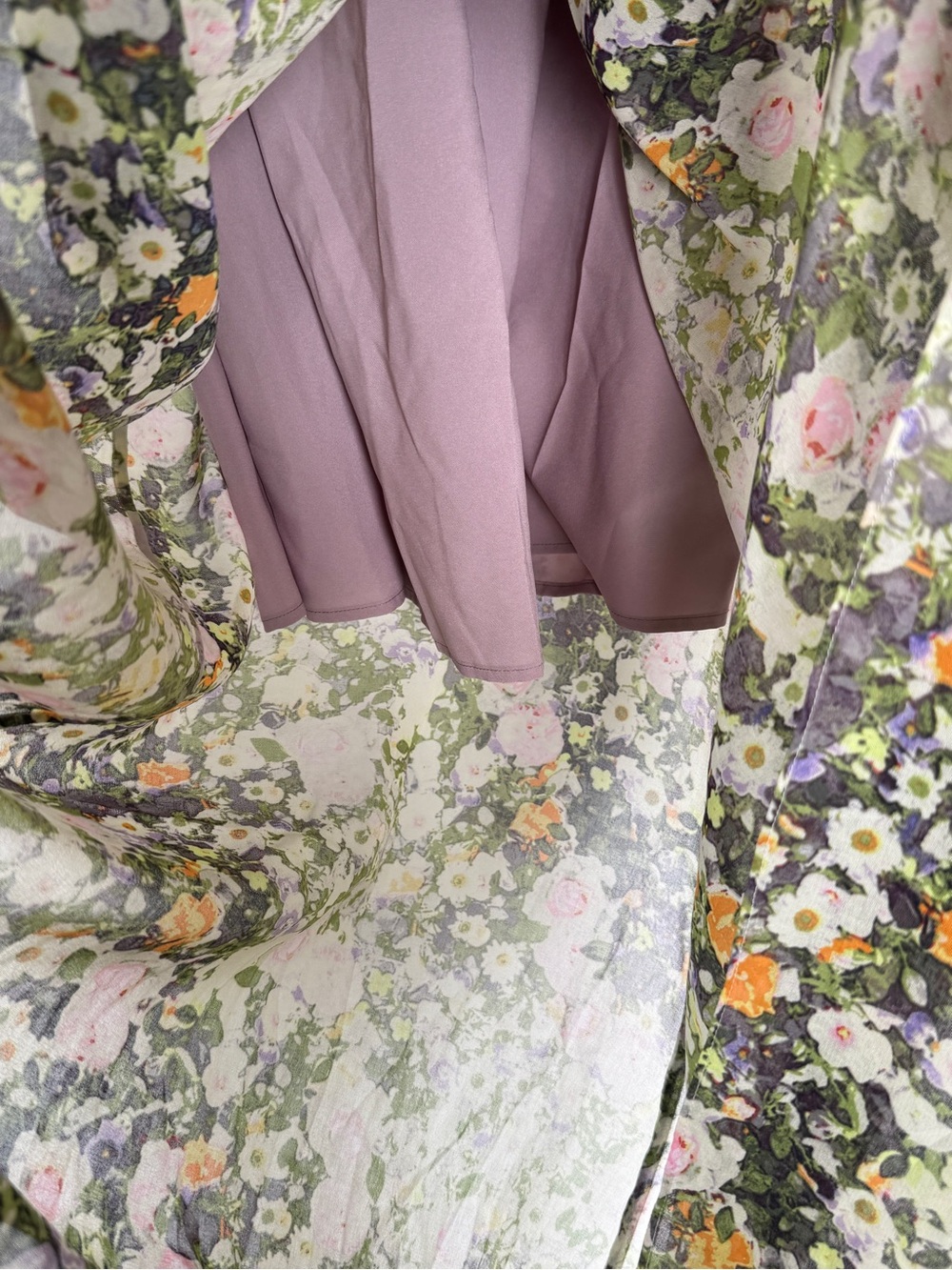 Vintage MADEWELL Maxi Dress Rare Watercolor Floral Garden Botanical Size 12 NWT - Picture 15 of 15